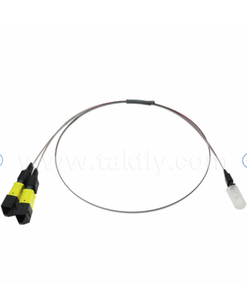 MTP-16CH-FA Fiber Array Assembly MTP-connector voor 16-kanaals V-Groove Fiber Array, laag invoegverlies, voor high-speed optische transceivers & CPO / Data Center applicaties