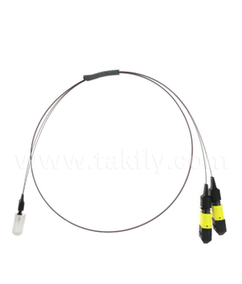 MTP-16CH-FA Fiber Array Assembly MTP-connector voor 16-kanaals V-Groove Fiber Array, laag invoegverlies, voor high-speed optische transceivers & CPO / Data Center applicaties