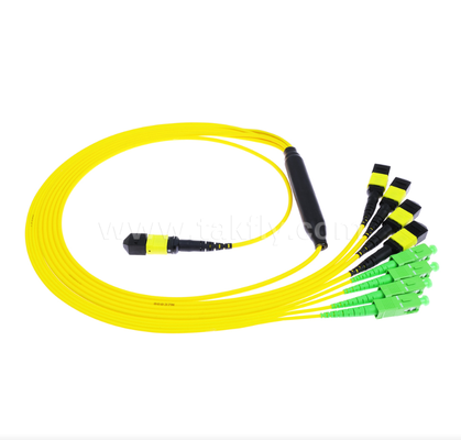 1×8 MPO/MTP to SC/APC PLC Splitter – Single-Mode, 1×8 Configuration, MPO Input to 8× SC/APC Outputs, Low Insertion Loss, for FTTx / PON / CATV / Data Center High-Density Fiber Distribution