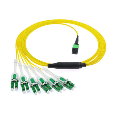 12F MPO-6x LC APC DX Uniboot SM Patchcord