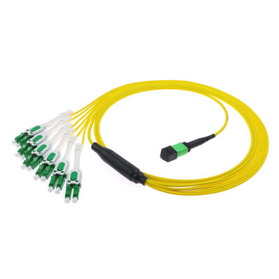 12F MPO-6x LC APC DX Uniboot SM Patchcord