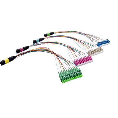 Hoogwaardig MPO/MTP-patch cord 8/12/24 vezels, laag verlies, IEC & TIA-conform