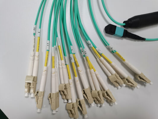 MPO MTP High-Density Multi-Fiber Patch Cord   8/12/24 Cores, Low Loss, 500 Paring Cycles, IEC & TIA Compliant
