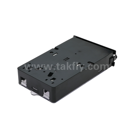 Vooraf aangesloten cassettemodule – TK‑HRM‑04, 12C/24C, Dual‑Mode: LC Pigtail Fusion of MPO‑LC Cassettebeheer, Plug‑and‑Play voor datacenterbekabeling