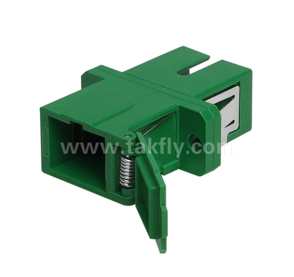SC Simplex Adapter met externe hoes en zijkantluiter