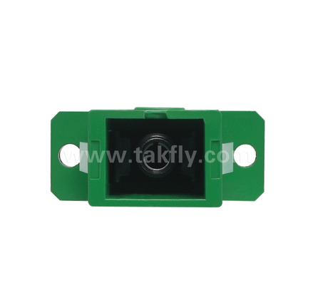 SC Simplex Adapter met externe hoes en zijkantluiter
