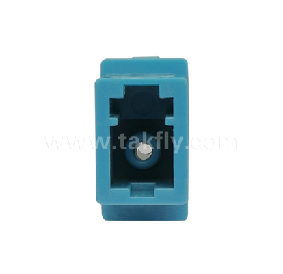 LC Simplex Fiber Adapter Low Insertion Loss, Precision Alignment, High & Low Temperature Resistant, voor Data Center & FTTx Fiber verbindingen