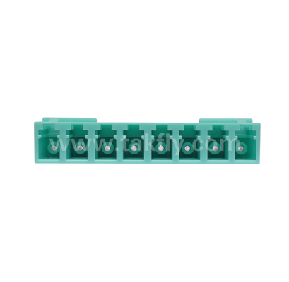 LC 8-Way Adapter 8 in 1 LC Duplex, High-Density Fiber Adapter, Low Insertion Loss, voor Data Center & FTTx High-Density Patching