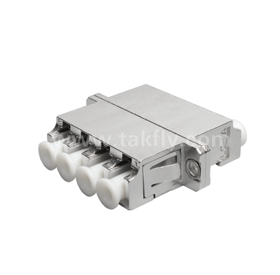 LC Quad Metal Adapter   High-Density 4-Port LC Interface, robuust, laag verlies, hoge en lage temperatuur bestand