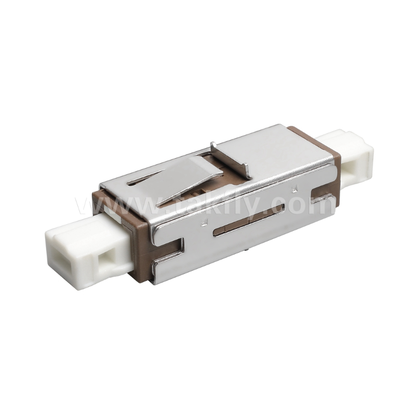 MU Simplex Adapter ️ Compact ontwerp, laag invoegverlies, precisie Zirconia-sleeve, voor hoogdichte vezelverbindingen