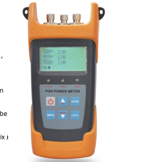 PON Optische vermogensmeter | Voor GPON/EPON- en XGPON/XGSPON-netwerken