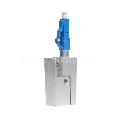 LC Square Type Bare Fiber Adapter – Epoxy‑Free, Reusable, Low Insertion Loss, for Optical Fiber Testing & Measurement Applications