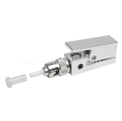 ST Square Type Bare Fiber Adapter Epoxy-Free, Reusable, Low Insertion Loss, voor optische vezel testen & meting toepassingen