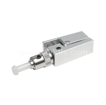 ST Square Type Bare Fiber Adapter Epoxy-Free, Reusable, Low Insertion Loss, voor optische vezel testen & meting toepassingen