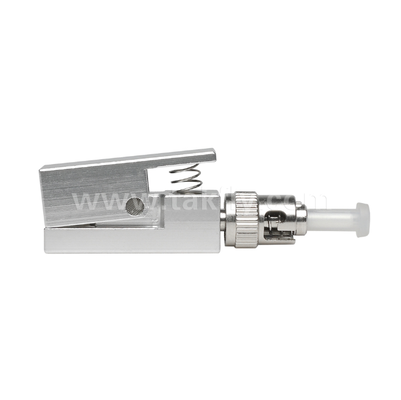 ST Square Type Bare Fiber Adapter Epoxy-Free, Reusable, Low Insertion Loss, voor optische vezel testen & meting toepassingen
