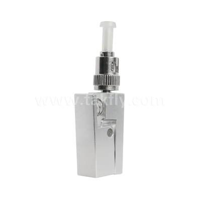 ST Square Type Bare Fiber Adapter Epoxy-Free, Reusable, Low Insertion Loss, voor optische vezel testen & meting toepassingen