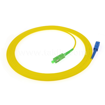 SC-SC Simplex & Duplex glasvezel-patch cord ¢ SM/MM, voor betrouwbare optische netwerkinterconnectie