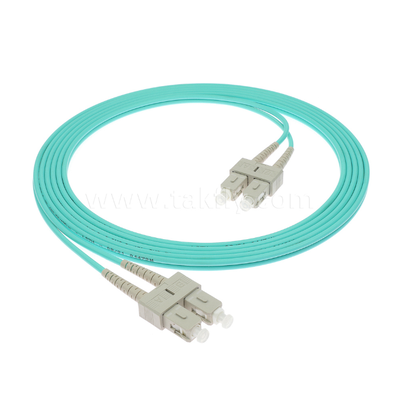 SC-SC Simplex & Duplex glasvezel-patch cord ¢ SM/MM, voor betrouwbare optische netwerkinterconnectie
