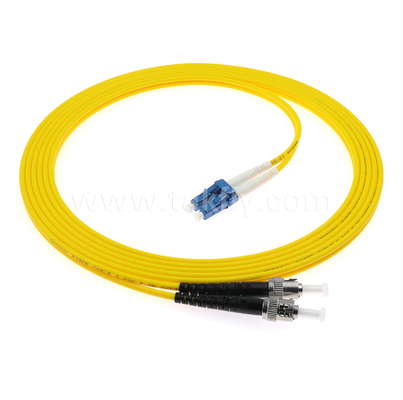LC-ST Simplex & Duplex Glasvezel Patch Cord SM/MM, voor betrouwbare optische netwerkinterconnectie