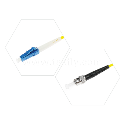 LC-ST Simplex & Duplex Glasvezel Patch Cord SM/MM, voor betrouwbare optische netwerkinterconnectie