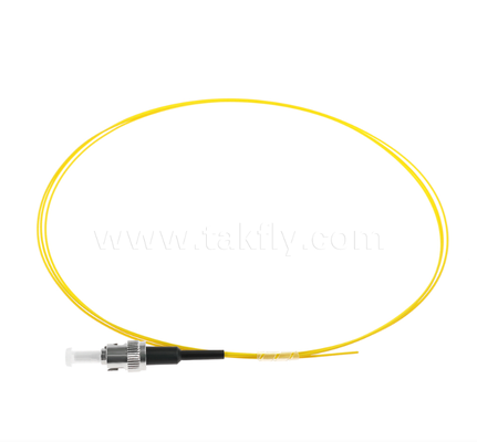 FC Simplex Fiber Optic Pigtail – Connectorized One End with FC, Bare Fiber on the Other, for Optical Termination, Splicing & Equipment Connection