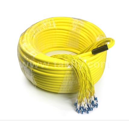 96-core LC-LC voorgemonteerde breakout-patchkabel – op maat gemaakte breakout-configuraties met hoge dichtheid (bare fiber / 0,9 mm / 2,0 mm / 3,0 mm), voor datacenter- en binnen-/buitentoepassingen