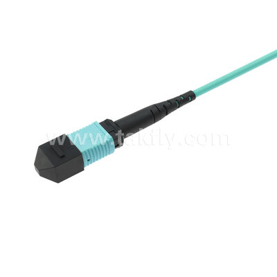 MPO MTP Patchcord Multimode OM3 Trunk Cable 24F Fiber Optic for Data Center AI Telecom Cabling