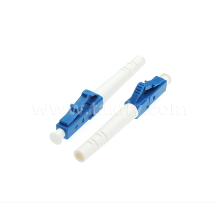 LC-vezeloptische connector SX/DX   Simplex & Duplex, kleine vormfactor, laag invoegverlies voor netwerken met een hoge dichtheid
