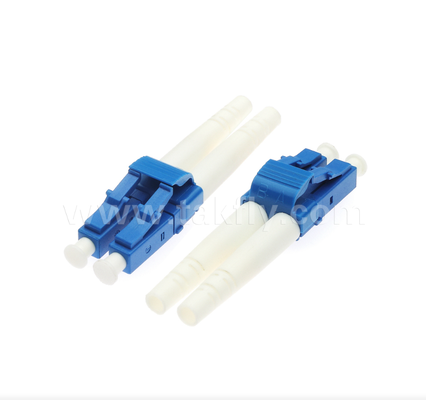 LC-vezeloptische connector SX/DX   Simplex & Duplex, kleine vormfactor, laag invoegverlies voor netwerken met een hoge dichtheid
