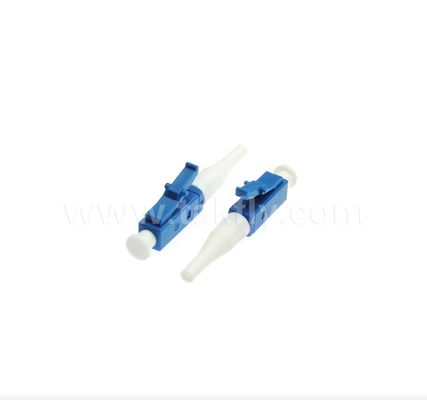 LC-vezeloptische connector SX/DX   Simplex & Duplex, kleine vormfactor, laag invoegverlies voor netwerken met een hoge dichtheid