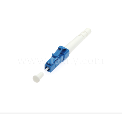 LC-vezeloptische connector SX/DX   Simplex & Duplex, kleine vormfactor, laag invoegverlies voor netwerken met een hoge dichtheid