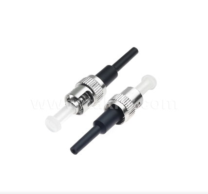 ST-glasvezelconnector – Bajonet Twist-Lock, laag invoegverlies, multimode/singlemode-compatibel