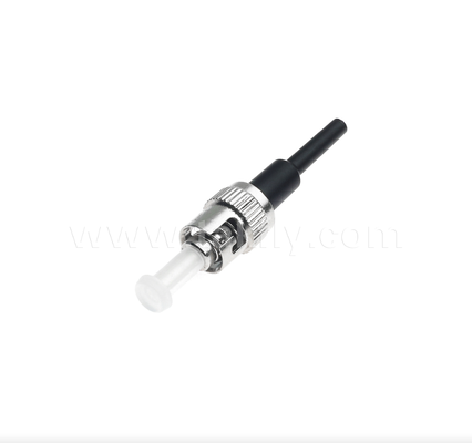 ST-glasvezelconnector – Bajonet Twist-Lock, laag invoegverlies, multimode/singlemode-compatibel