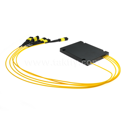 MPO/MTP Fanout Cable PLC Splitter 1x4 Single-Mode Glasvezel voor Data Center FTTX