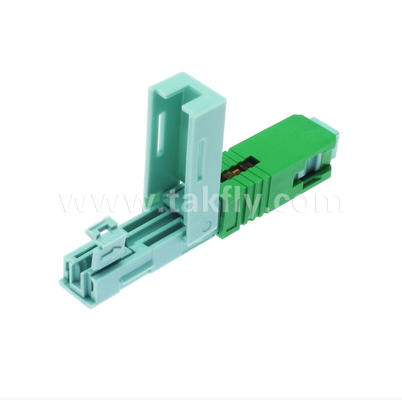 SC/APC Field Installable Fast Connector – Pre-Polished, No Epoxy, 2-Minute FTTH Termination for Drop Cables