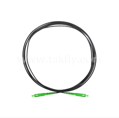 SC/APC tot SC/APC FTTH Indoor Flat Drop Patch Chord -Simplex, vooraf beëindigd, anti-vibratie voor snelle inbouwontplooiing