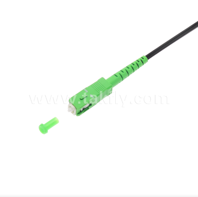 SC/APC tot SC/APC FTTH Indoor Flat Drop Patch Chord -Simplex, vooraf beëindigd, anti-vibratie voor snelle inbouwontplooiing