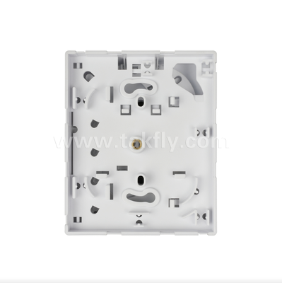 TKS-1806-04D FTTH Fiber Termination Box   Desk/Wall Mount, 4-Port, Indoor, ondersteunt Fusion Splicing & Cable Management