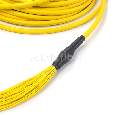Amphenol aangepast 288 vezels 0.35dB Max Invoegverlies Singlemode OS2 MPO Trunk Cable voor Data Center