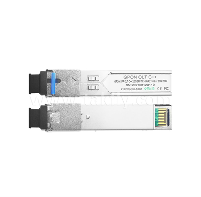 GP4321-3SCDC2x GPON OLT Klasse C++ SFP Transceiver – 2.5G/1.25G, 1490nm DFB, 1310nm APD-TIA, SC/UPC, 32dB+ Link Budget