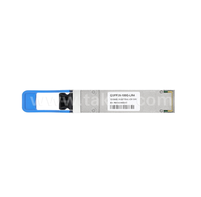 TKQS28-100G-LR4 100Gbps QSFP28 Optische Transceiver – 10 km, 4 LAN-WDM Kanalen (1295,56-1309,14 nm), EML Laser, PIN Ontvanger, 100GBASE-LR4 Compatibel