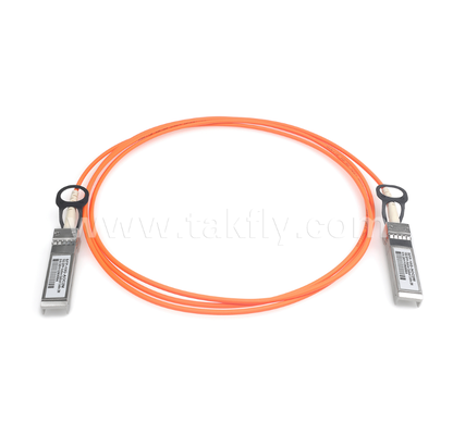 10G SFP+ Actieve optische kabel (AOC) 300m op OM3, 850nm VCSEL, Low Power <0.35W/end, SFP+ tot SFP+ Short-Reach Interconnect
