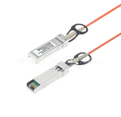 10G SFP+ Actieve optische kabel (AOC) 300m op OM3, 850nm VCSEL, Low Power <0.35W/end, SFP+ tot SFP+ Short-Reach Interconnect