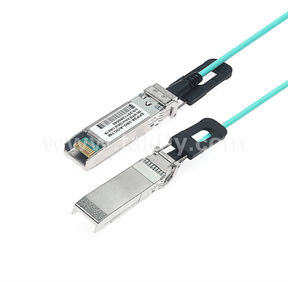 100G QSFP28 Actieve optische kabel (AOC) 4×25G, tot 104 Gbps, 3-70m, VCSEL-array, laag vermogen < 3,5 W, QSFP28 tot QSFP28