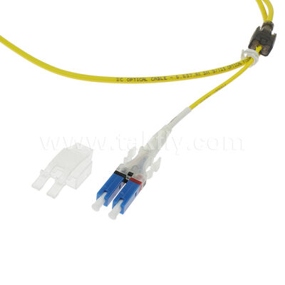 LC Uniboot Single-mode Patch Cord – Polarisatie Schakelbaar / Traceerbare Jumper
