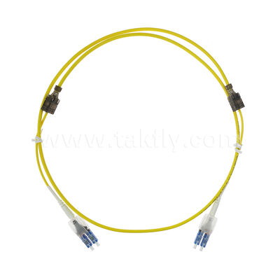 LC Uniboot Single-mode Patch Cord – Polarisatie Schakelbaar / Traceerbare Jumper