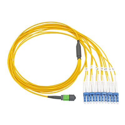 10meters 12 vezels MPO MTP aan kabel van het de wijzeg657a1 3.0mm flard van LC de enige