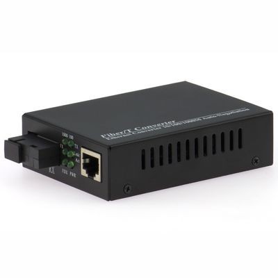 10M/100M/1000M SC Dual Single Fiber Optische Media Convertor voor Ethernet-Netwerk