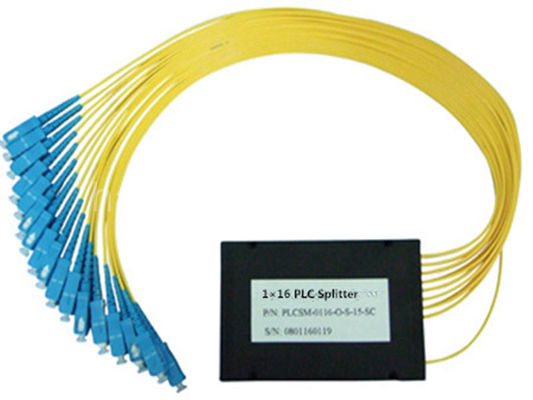 2.0mm PLC van de Kabel1x8 Vezel Optische Splitsersabs Module met Sc-Schakelaar