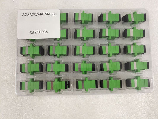 Sc-APC Simplex Groene Vezel Optische Adapter voor Einddoos